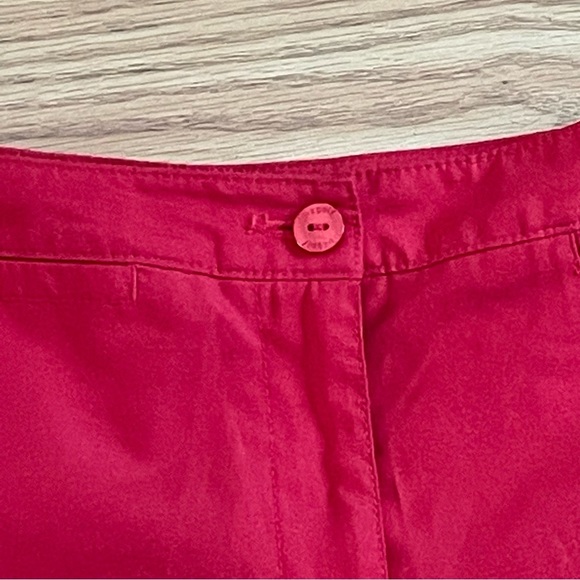 LIZ Golf Audra Red Shorts Size 10 - Picture 4 of 9